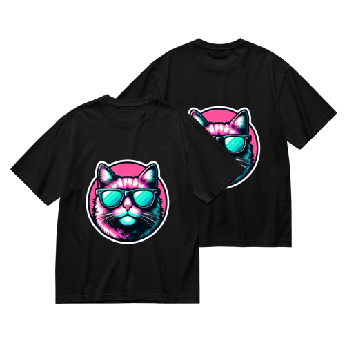 Women’s double-sided Printed T-Shirt (GSM200g) – DTF process designed example
