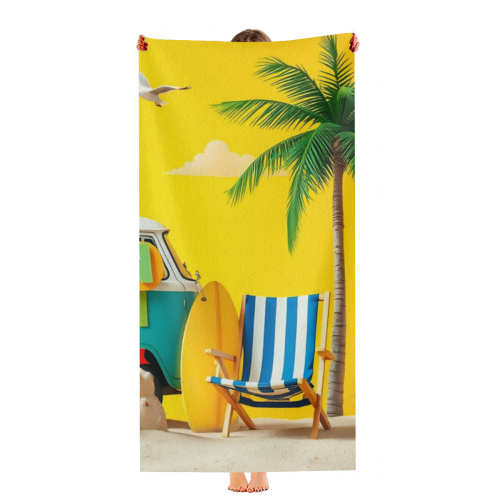 300g beach towel designed example