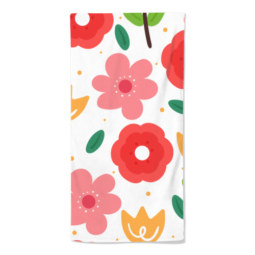 Towel 35x70cm(American straight hair) designed example